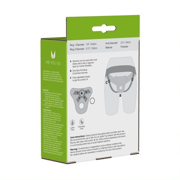 Me You Us Adjustable Harness Black - Image 3