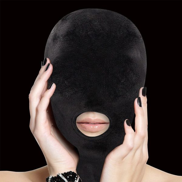 Ouch Velvet Mask With Mouth Opening - Image 3