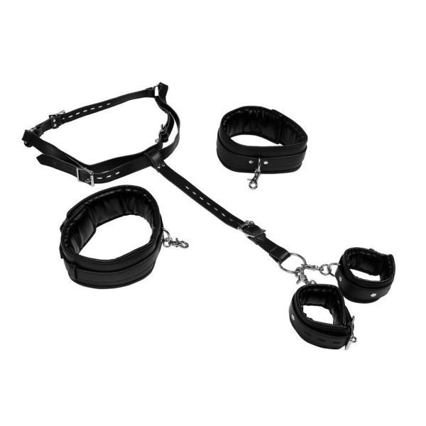 Body Harness with High and Hand Cuffs - Image 2