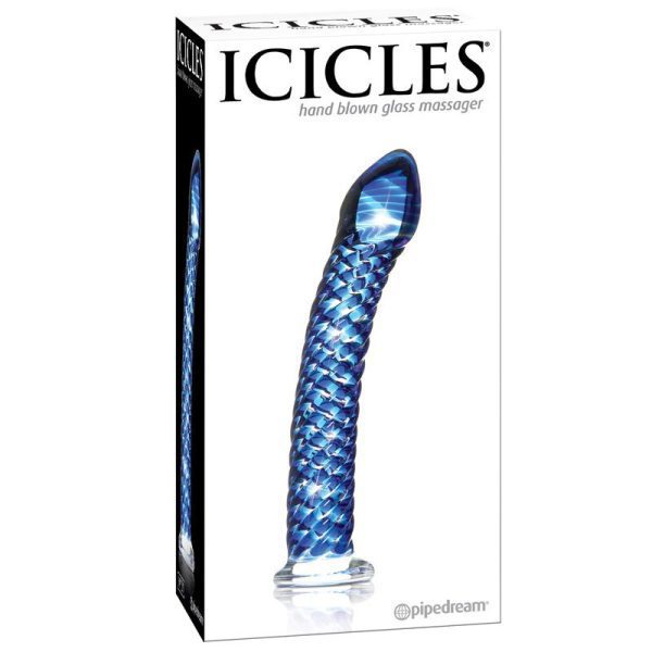 Icicles 29 Hand Blown Glass Massager - Image 2