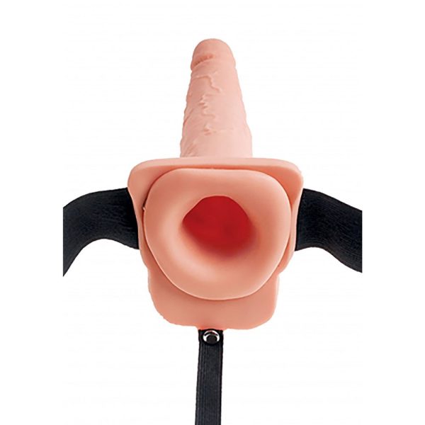 Fetish Fantasy 7.5 Inch Hollow Squirting Strapon - Image 3