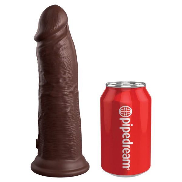 8 Inch Dual Density Cock Flesh Pink