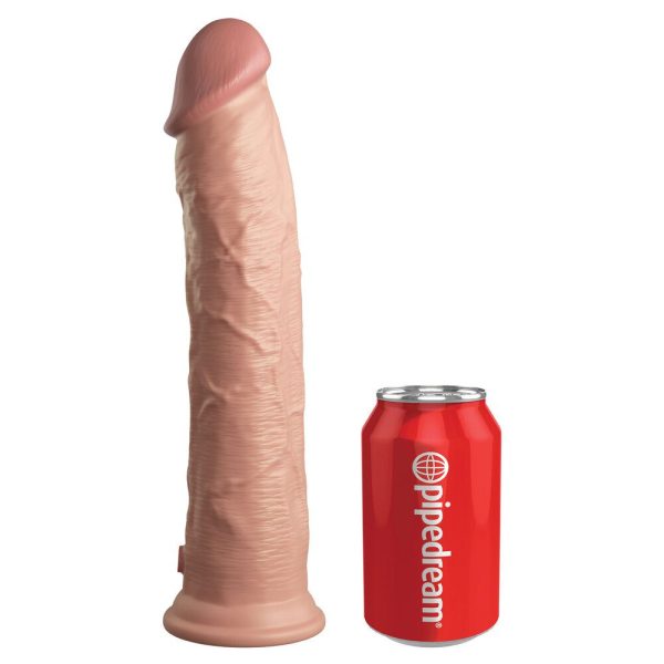 11 Inch Dual Density Cock Flesh Pink