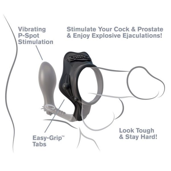 Fantasy CRingz Rock Hard AssGasm Prostate Massager - Image 4
