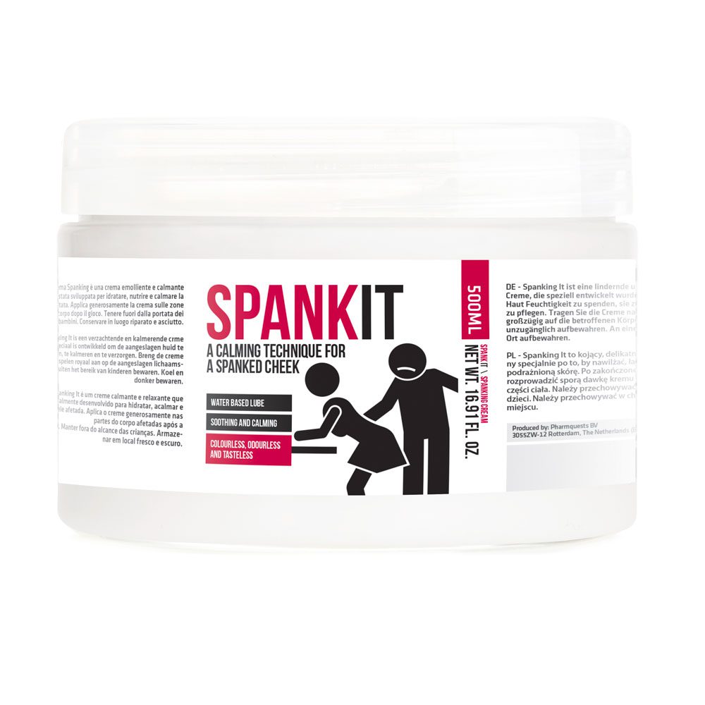Spank It For A Spanked Cheek Cream