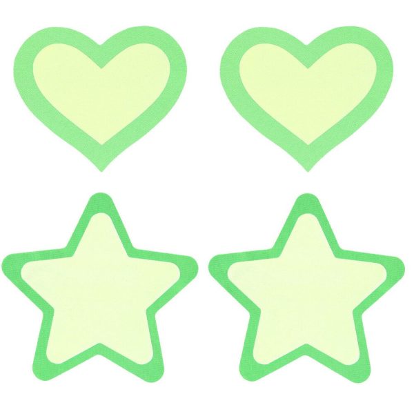 Peekaboo Pasties Glow In the Dark