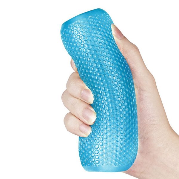 Lovetoy Training Master Masturbator Blue - Image 2