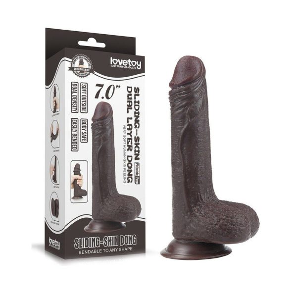 Lovetoy Sliding Skin 7 Inch Dong - Image 4