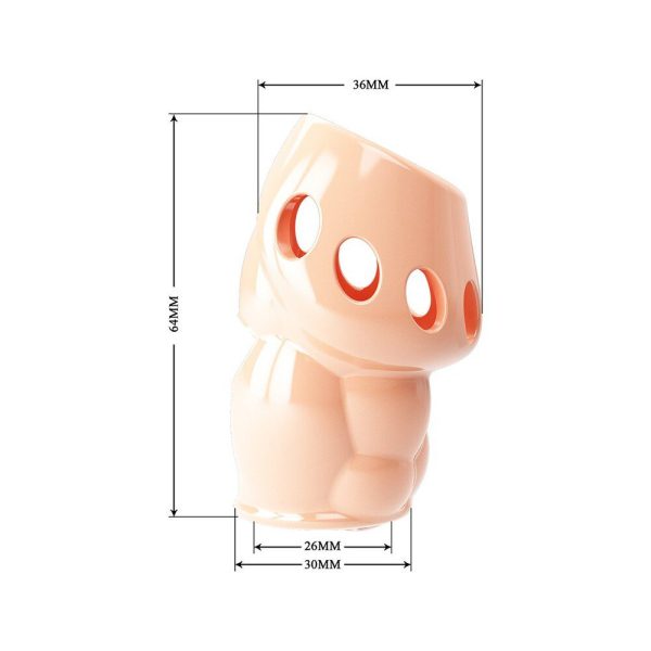 Oscar Penis Sleeve Flesh Pink - Image 2