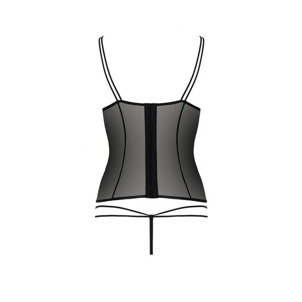 Passion Midori Red And Black Corset - Image 4