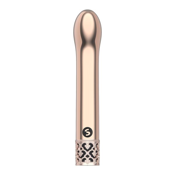 Royal Gems Jewel Rechargeable G Spot Bullet Rose Gold - Image 2
