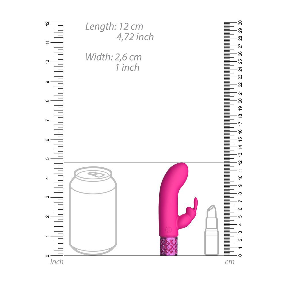 Dazzling Rechargeable Rabbit Bullet Pink
