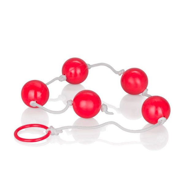 Large Pleasure Anal Beads Assorted Colours - Image 2