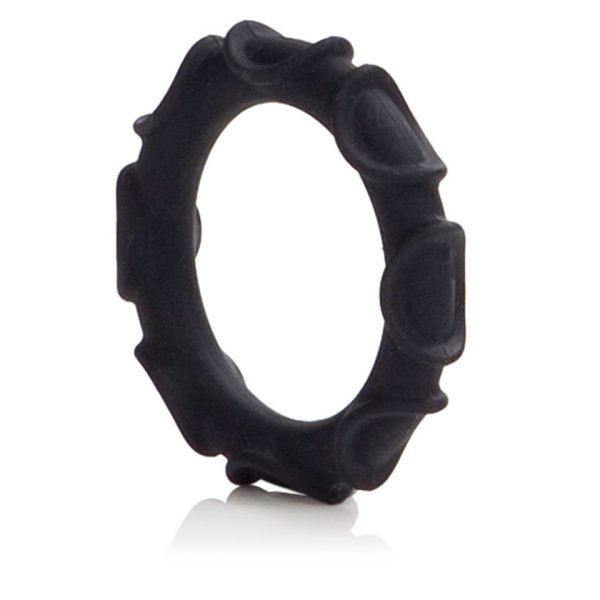Atlas Silicone Cock Ring Black - Image 2