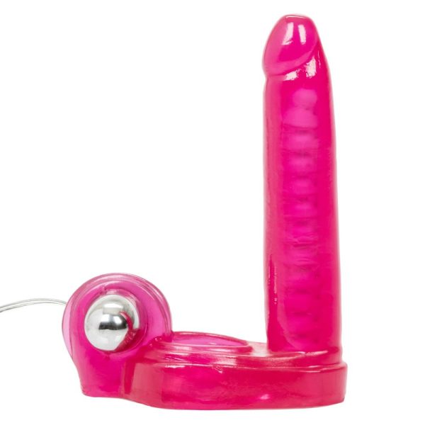 Ultimate Triple Stimulator Vibrating Cock Ring With Dong - Image 2