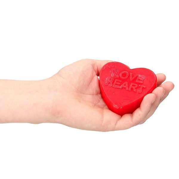 Love Heart Rose Scented Soap Bar - Image 2