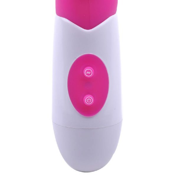 Silicone Dual Motors GSpot Vibrator Pink - Image 3