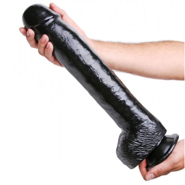 The Black Destroyer Huge Suction Cup Dildo - Image 2