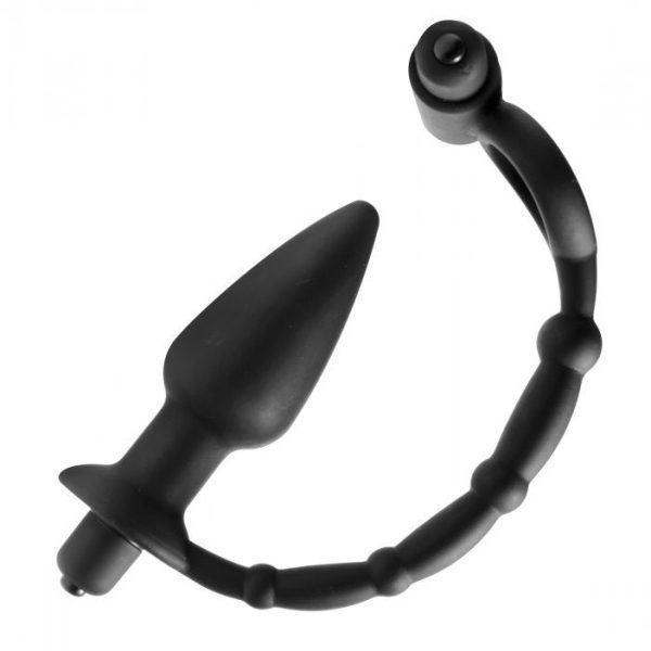 Viaticus Dual Cock Ring And Anal Plug Vibrator - Image 3