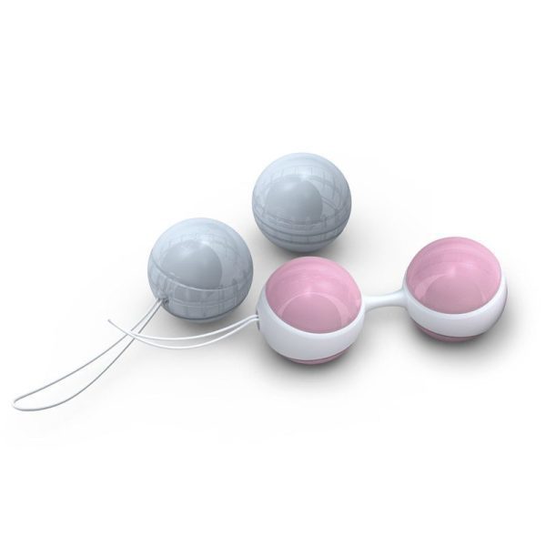 Lelo Luna Beads Mini Pink And Blue - Image 2