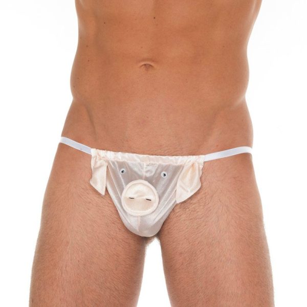 Rimba Pink Pig Novelty GString