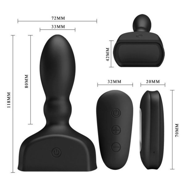 Mr Play Powerful Vibrating Buttplug