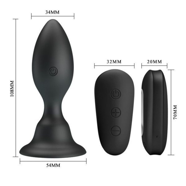 Mr Play Vibrating Anal Butt Plug - Image 3