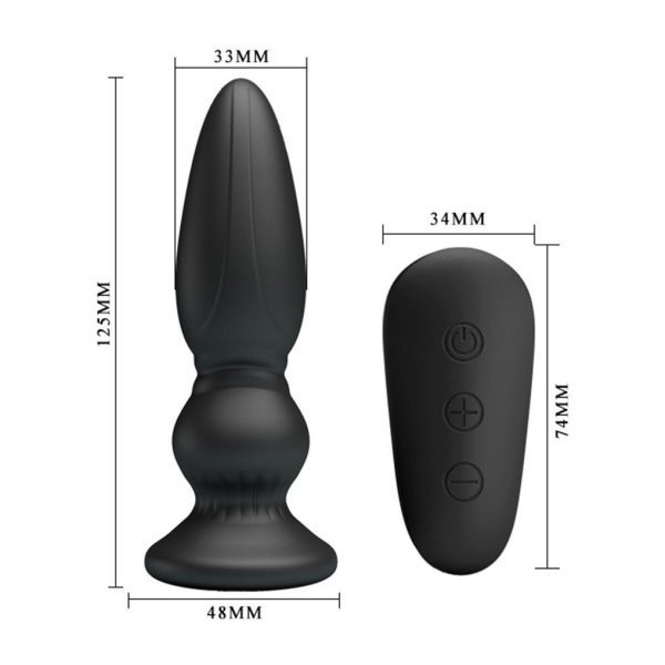 Mr Play Powerful Vibrating Buttplug